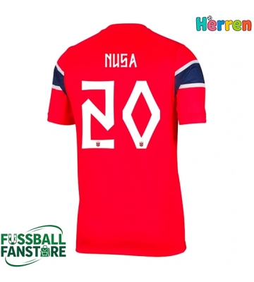 Norwegen Antonio Nusa #20 Replik Heimtrikot WM 2026 Kurzarm